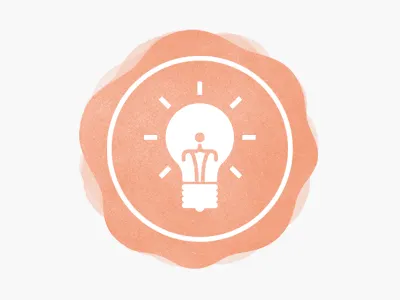 Blog Icon blog icon light lightbulb symbol watercolour