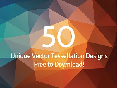 50 Free Tessellated Designs abstract background download free freebie minimalist polygon tessellated tessellation vector