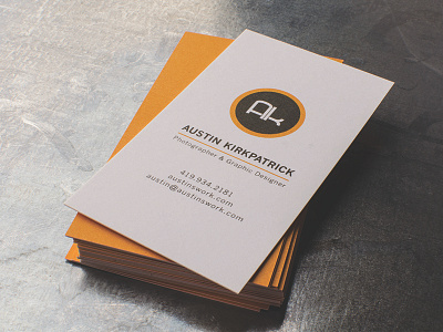 Business Card branding business cards identity logo offset personal photography print round