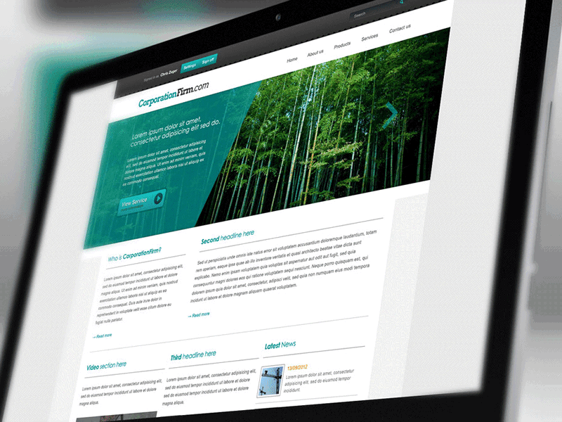 Corporate Template corporate template