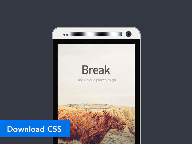 Devices.css - iPhone, iPad, Android & Lumia devices in pure CSS android css free freebie ipad iphone lumia minimal prototype