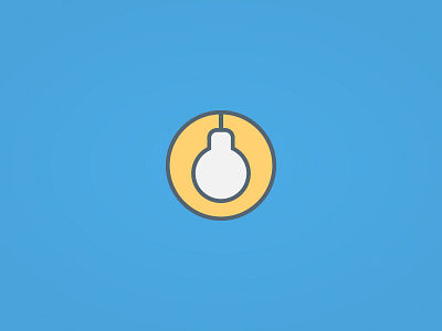 Shot #1480307 bulb logo smart stroke