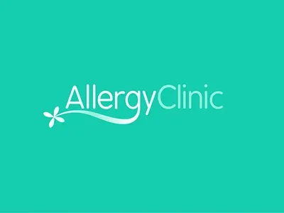 Allergy Clinic Logo design allergy clinic logo