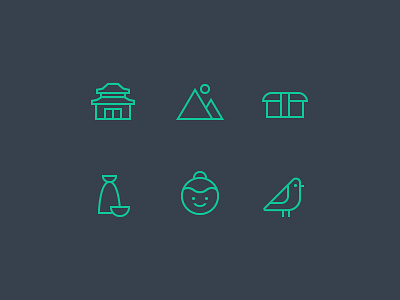 Benzai Icons icons japan
