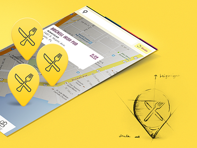 Location Icon Sketch app icons maps sketch ui