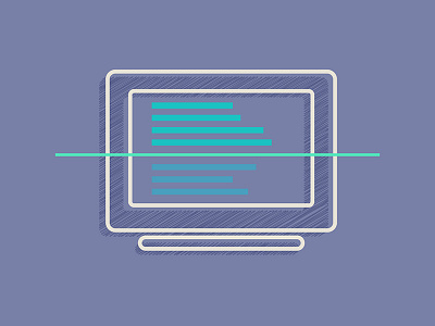 Analysed Data concept palette sketch texture