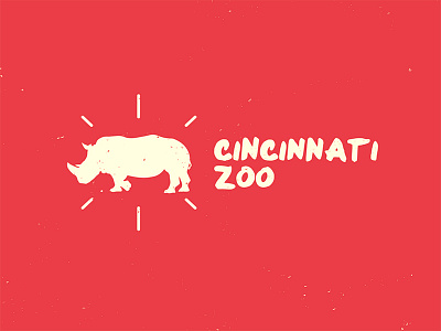 Cincinnati Zoo Logo campaign cincinnati rebrand rhino zoo