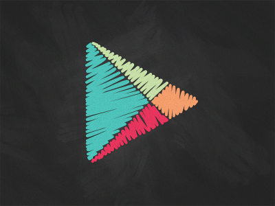 Google Play for Education chalkboard hand drawn sketchy