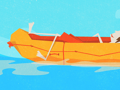 Float Trip inflatable raft rafting relax river summer