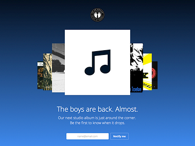 Boys Are Back. Almost. a cappella teaser web