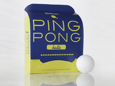 Ping Pong Package Design design package