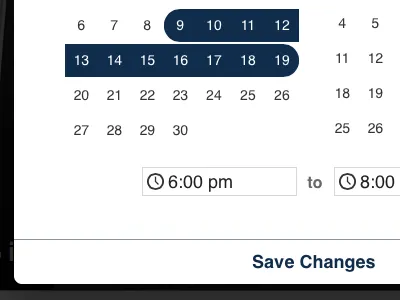 Course Schedule Editor calendar course coursestorm