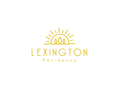 Lexington Residence Concept/2Res building line logo sun