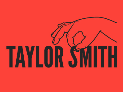 Taylor Smith Logo logo pantone warm red c