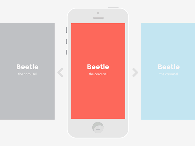 Beetle - The Carousel carousel css display html ipad iphone jquery mockup monitor screen slider thunderbolt