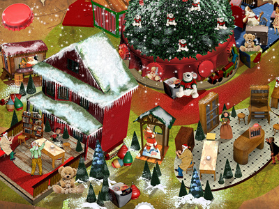 Perspective concept backgrounds board concept events holidays layout mall shopping stands store story xmas