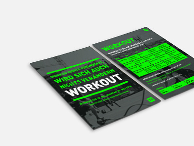 Crossfit Flyer crossfit event flyer print design workout