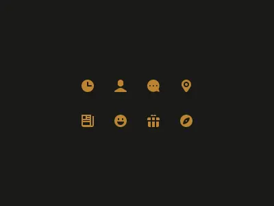 Concrete Matter Icons icons