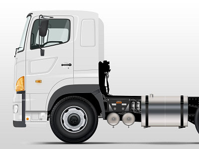 Hino 700 auto car hino illustration vector wheel wheels