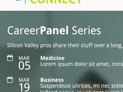 CareerPanel Type Treatment