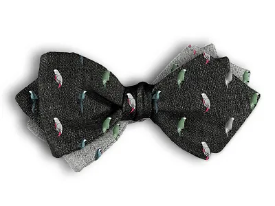 Bird Bow Tie apparel bow tie clothing design illustration parrot shirt design