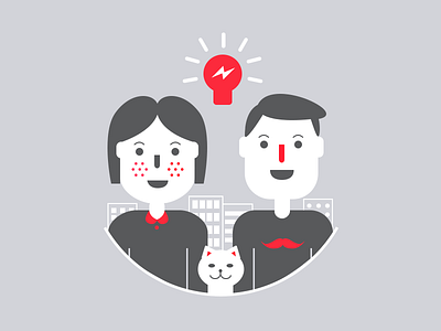 Moscow Idea architecture cat couple idea lamp moscow