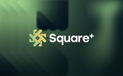 -Square+ Logo- brading brand and identity branding design graphic design illustration logo logo a day sketch