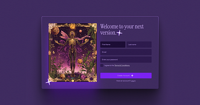 Sign up page | #dailyui001 art dailyui design digital art graphic design signup ui