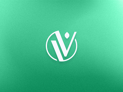 L+V monogram logo design branding graphic design l letter logo logo design monogram