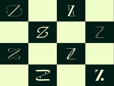 Lettermarks Z for Zera Consulting brand brand design branding creative graphic design icon letter z lettering logo logodesign logomark mark nature organic sophisticated typography visual identity