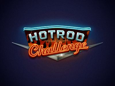 Hot Rod Challenge challenge dragrace hotrod ios logo race racing usa videogame