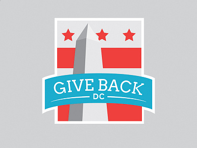 GiveBack DC Logo 2014 charity competition dc design giveback logo washington dc wdg