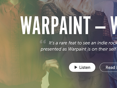 Warpaint - blog buttons hero listen music play quote