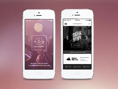 Festivaleros art direction creative direction ui ux web design