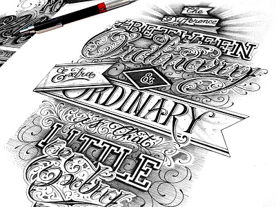 Ordinary hand lettering handmade handtype letter lettering letters script type typo typography