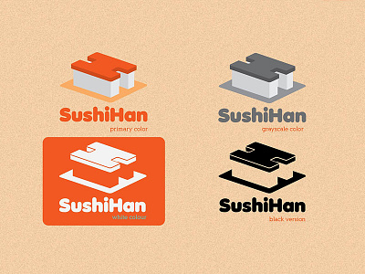 Sushi Han Logo brand branding logo sushi