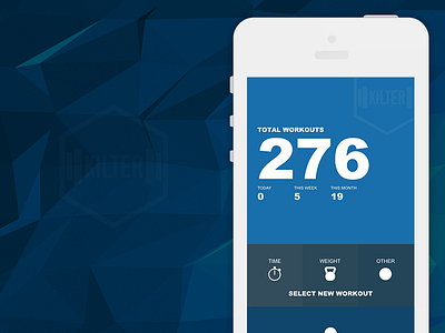 Kilter Menu Update app blue crossfit exercise kilter menu mobile numbers sports workout