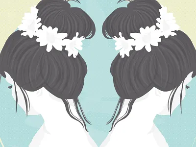 Beautiful Girls cute girl illustration indie vintage