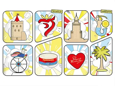 Graphics for walls @home.pl's office - final version cartoon home.pl illustration poland szczecin warsaw warszawa