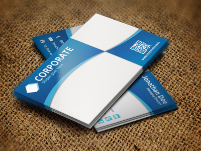 Creative Business Card Vol 4 branding business card business material clean colors corporate business card corporate material face card minimal new template visiting card