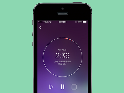 Timer ios minimal timer ui ux