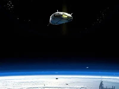 Neighbors art concept earth illustration scifi space