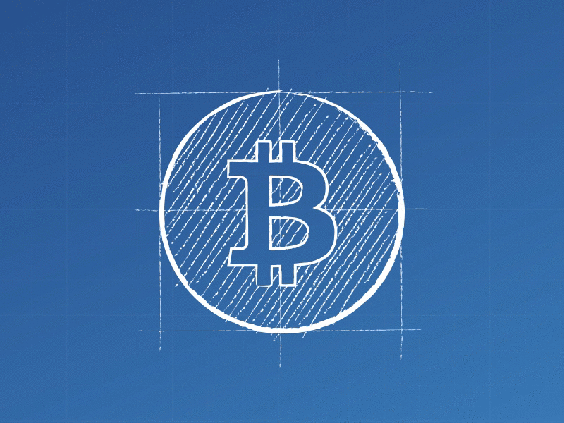 Bitcoin animation animation bitcoin