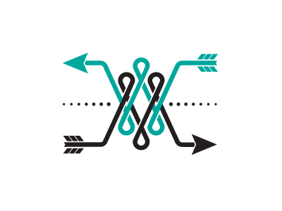 Monogram arrows m monogram type w