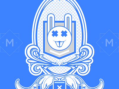 Crest Illustration crest vector illustration