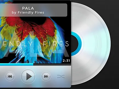 Music Widget cd music player widget