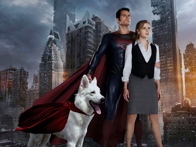 Krypto design photoshop superman