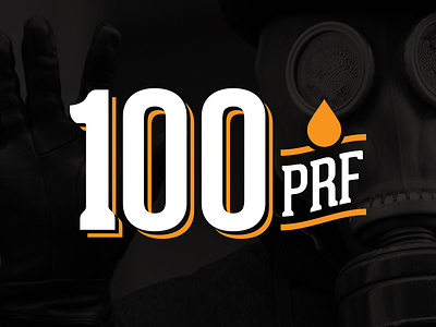 100 Proof - Yet another concept brand logo typography vintage