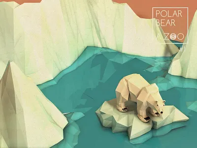 Polar Bear bear c4d polar zoo