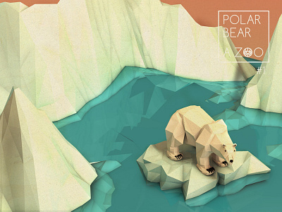Polar Bear bear c4d polar zoo